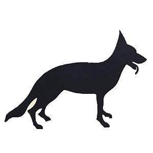 わんちゃん装飾,アイアンロゴ