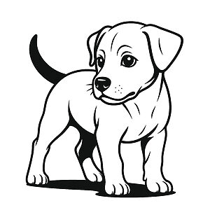 犬のイラスト
