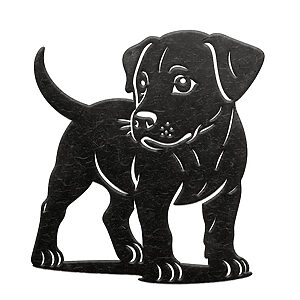 犬のアイアン装飾
