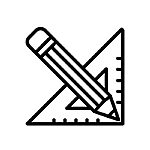 デザイナーの道具アイコン