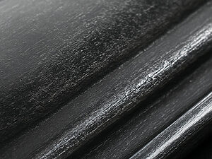 シルバーブラック半艶のロートアイアン塗装