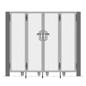 アイアン・アルミ折れ戸門扉バイフォルド型アイコン
