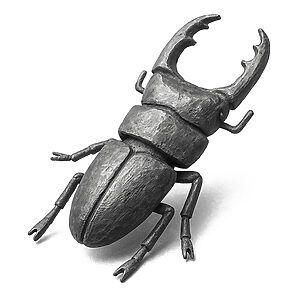 アイアン製のクワガタ虫装飾デザイン