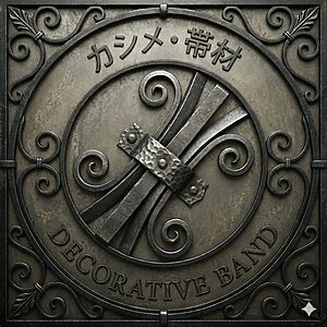 ロートアイアン カシメ・帯材（デコレーティブバンド）アイコン