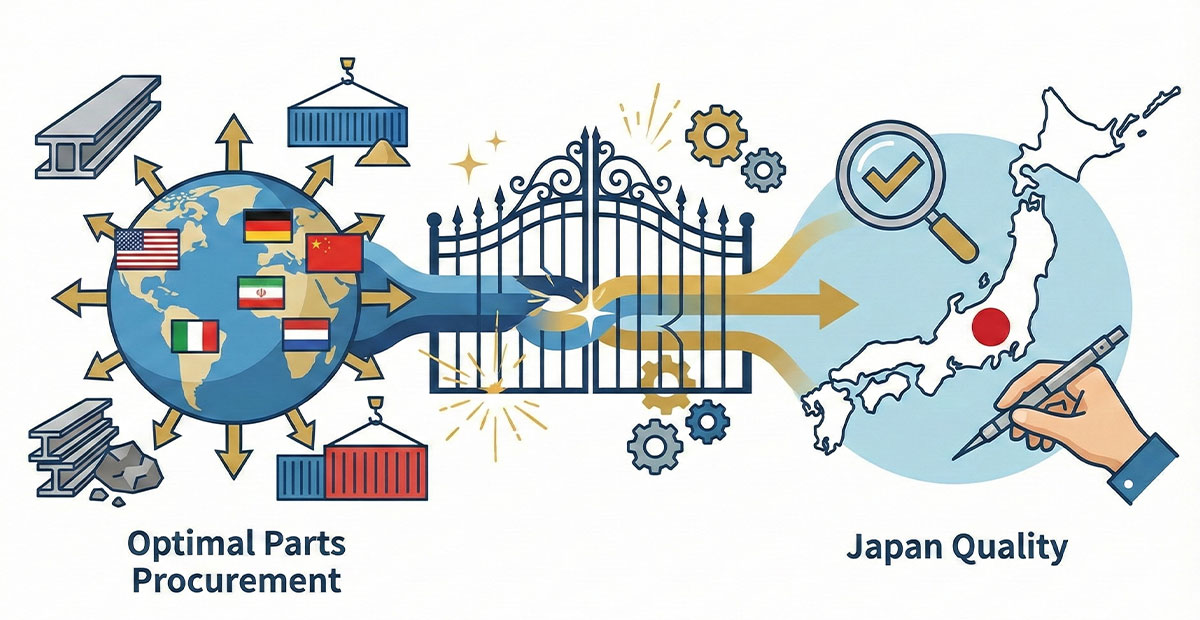 【技術と品質】ロートアイアン・アルミのオーダーメイド製作 | フォージマン商品製作技術部