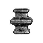 アイアン製縦格子用のブッシュ装飾